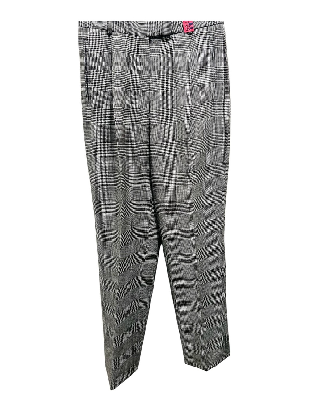 Vintage Lauren Ralph Lauren Wool Plaid Pleated Trousers Women’s Size 4 Lined 90s